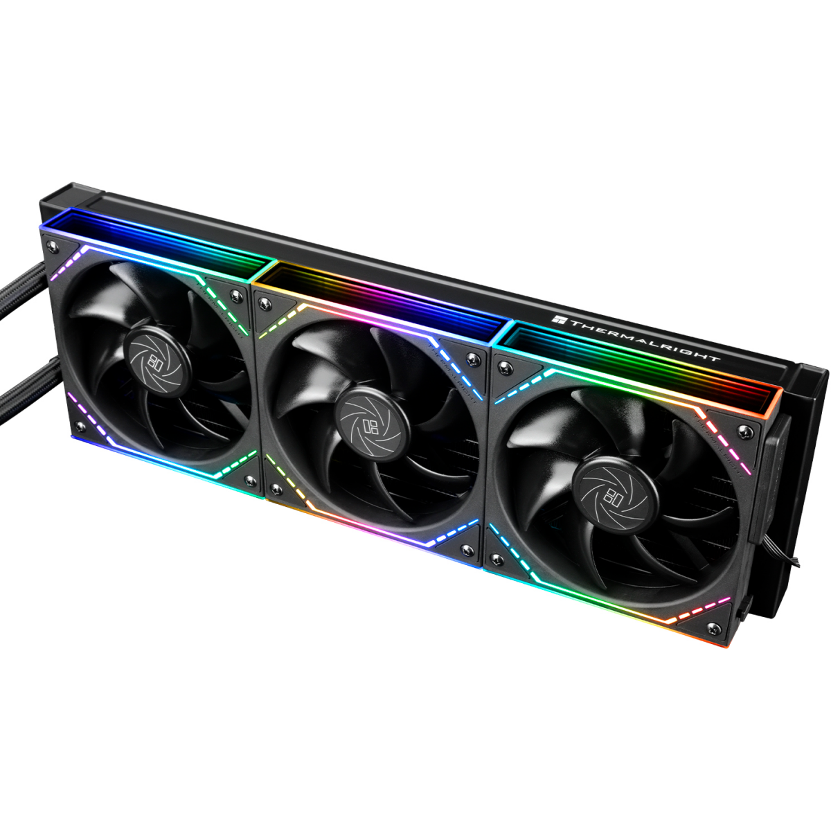 Система жидкостного охлаждения Thermalright Frozen Warframe 360 SE ARGB Black V2 - TRFWSE360ABV2 - фото 4