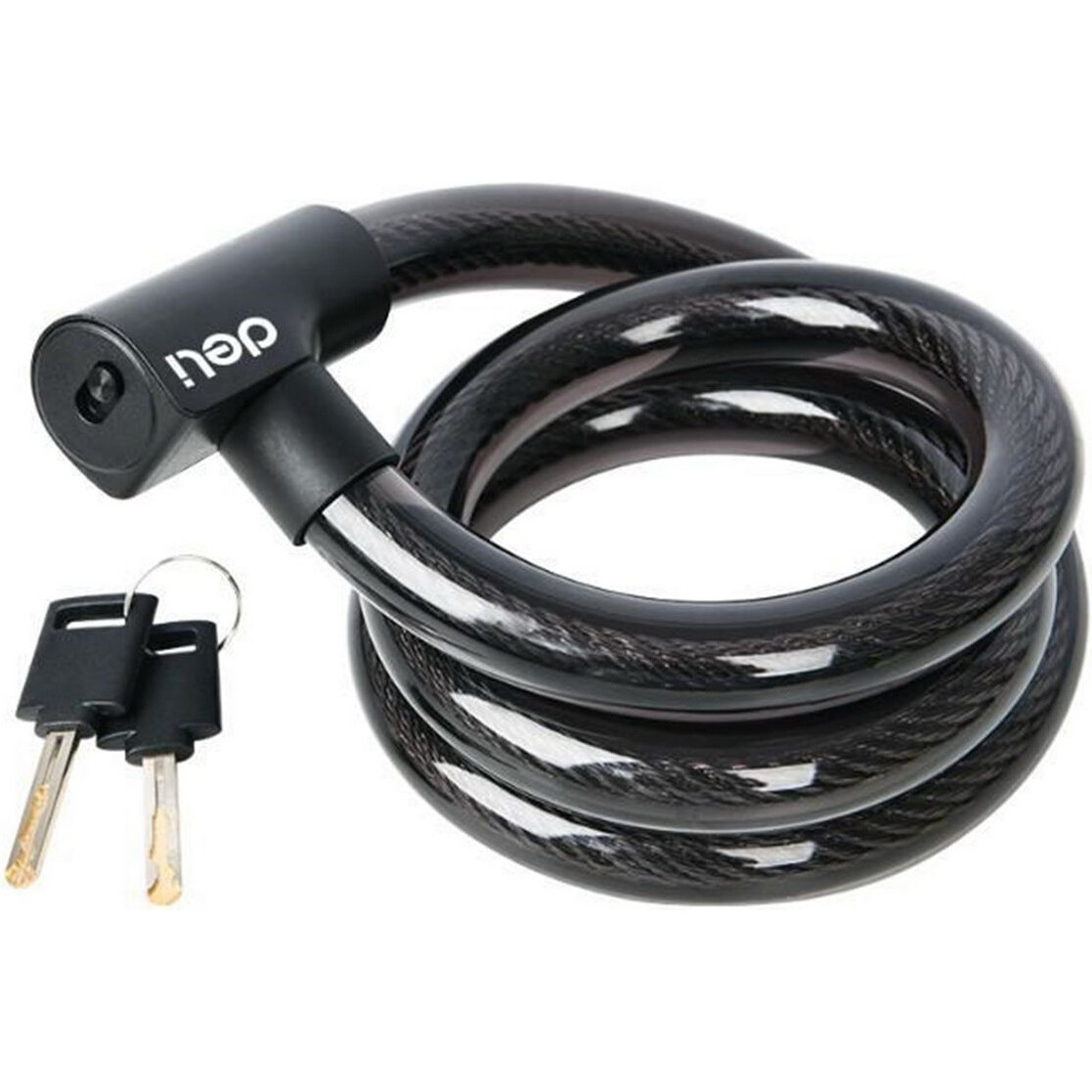 Замок тросовый Deli DL508063