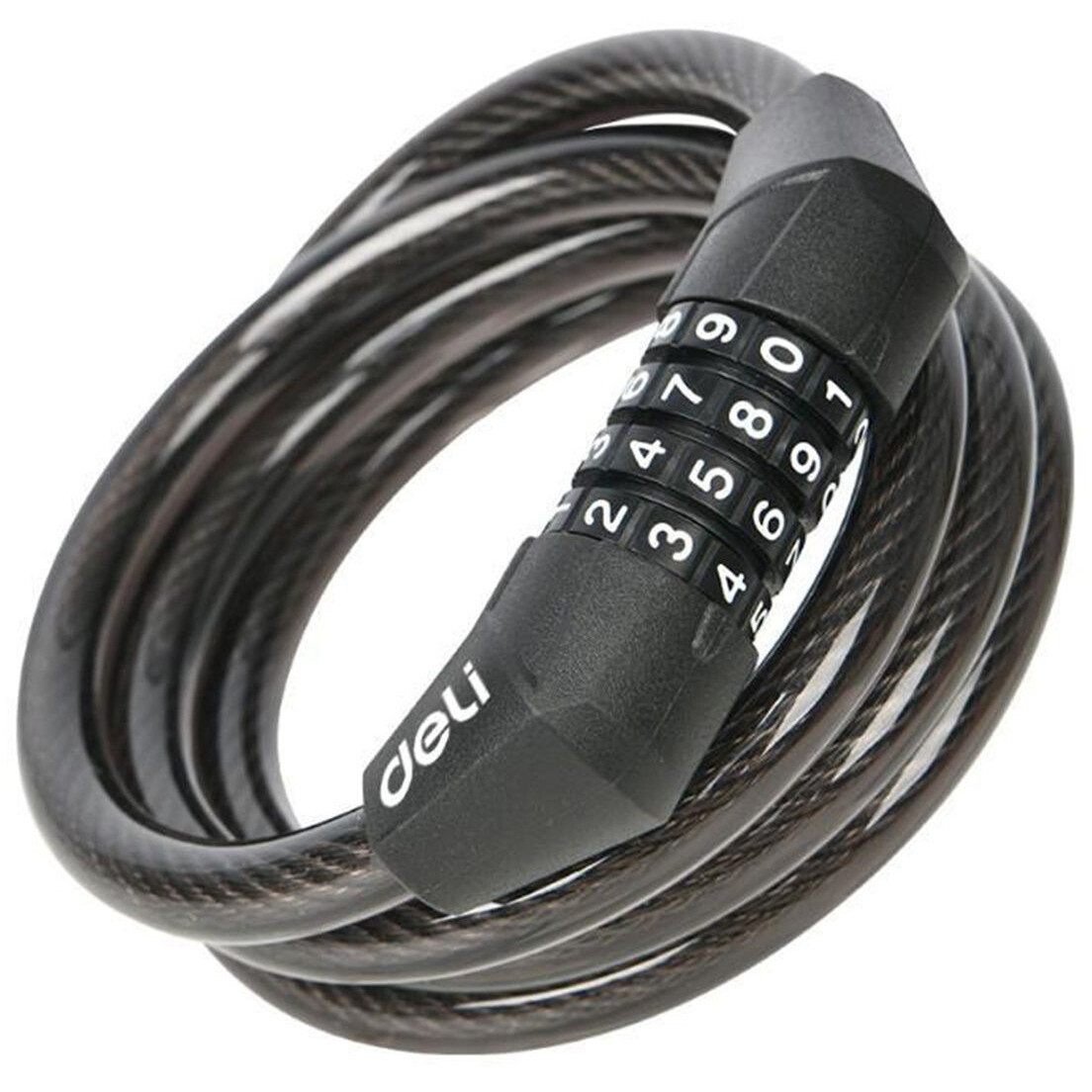 Замок тросовый Deli DL508051