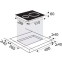 Индукционная варочная панель Brandt BPI1621UB - фото 4