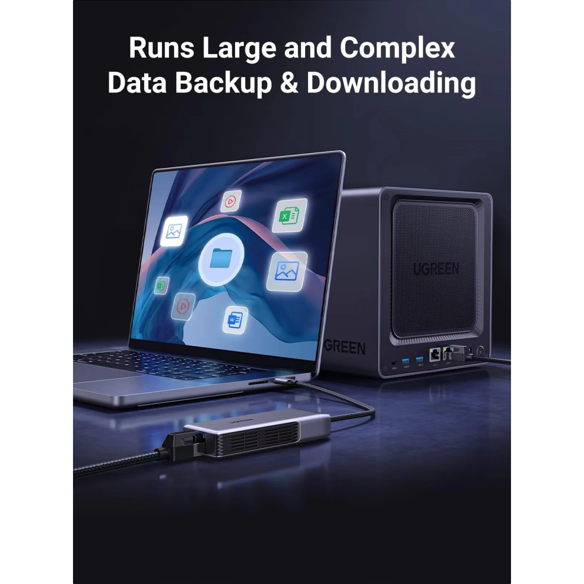 Сетевой адаптер UGREEN CM848 (35921) - фото 4