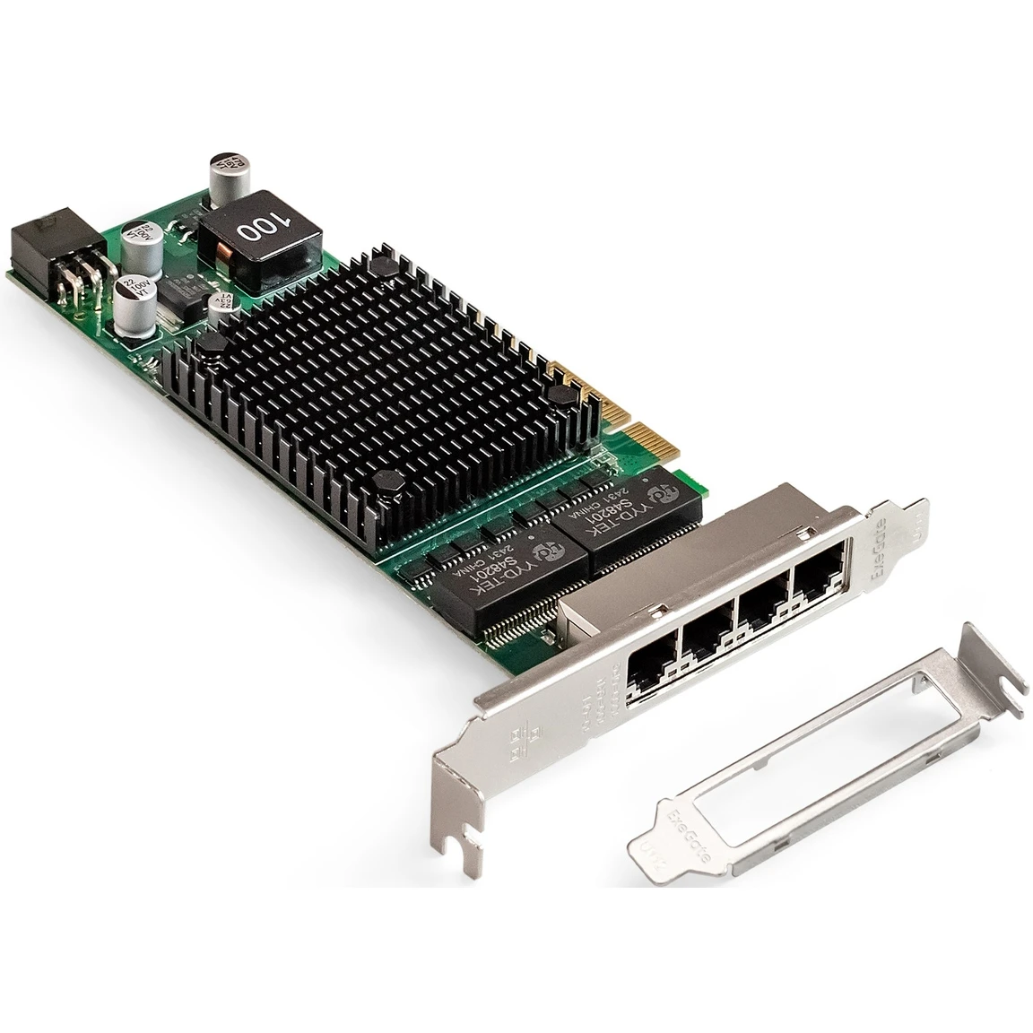 Сетевая карта ExeGate EXE-I350-T4V2-PoE - EX299014RUS - фото 2