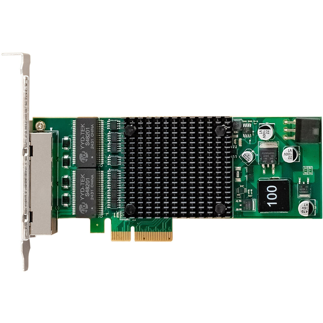 Сетевая карта ExeGate EXE-I350-T4V2-PoE - EX299014RUS - фото 5