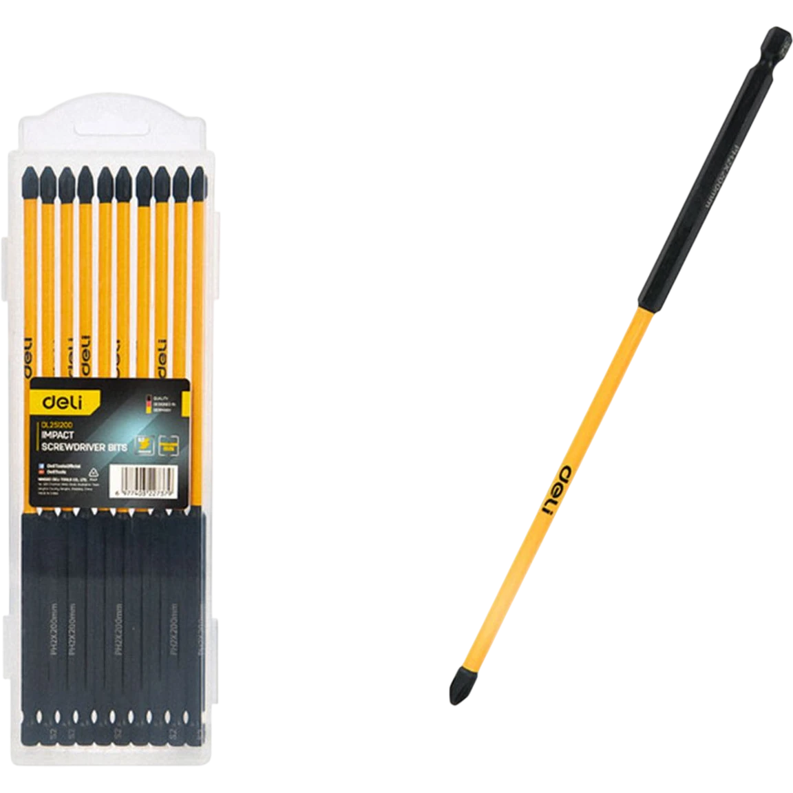 Набор бит Deli DL251200