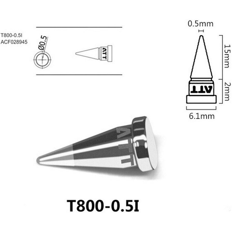 Жало Atten T800-0.5I - ACF028945