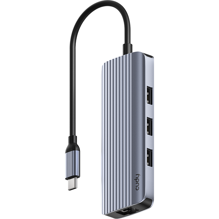 Док-станция Cudy 6-IN-1 USB-C Hub (UH606)
