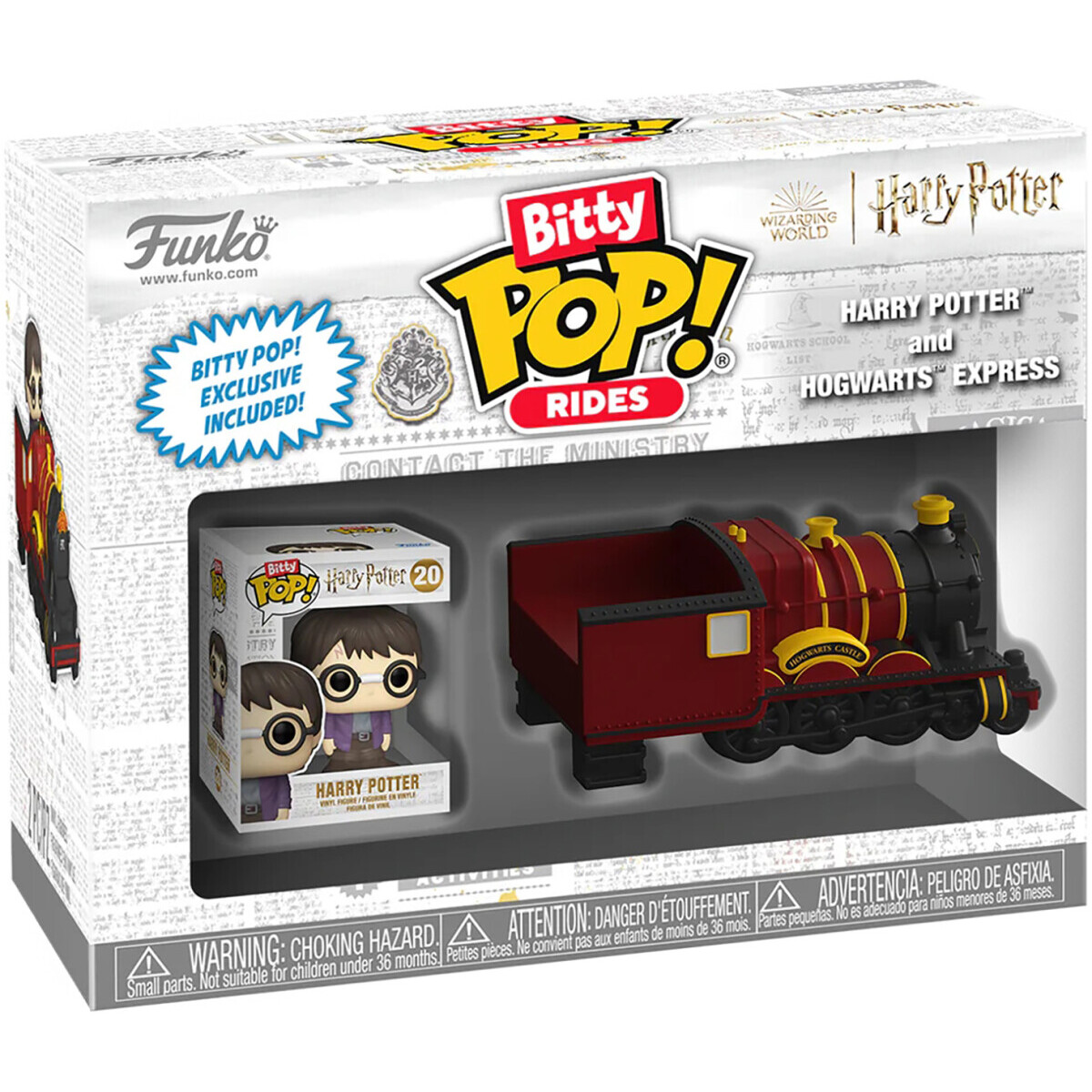 Фигурка Funko Bitty POP! Rides Harry Potter Harry Potter and Hogwarts Express - 83622 - фото 2