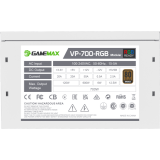 Блок питания 700W GameMax VP-700-RGB-MODULAR White