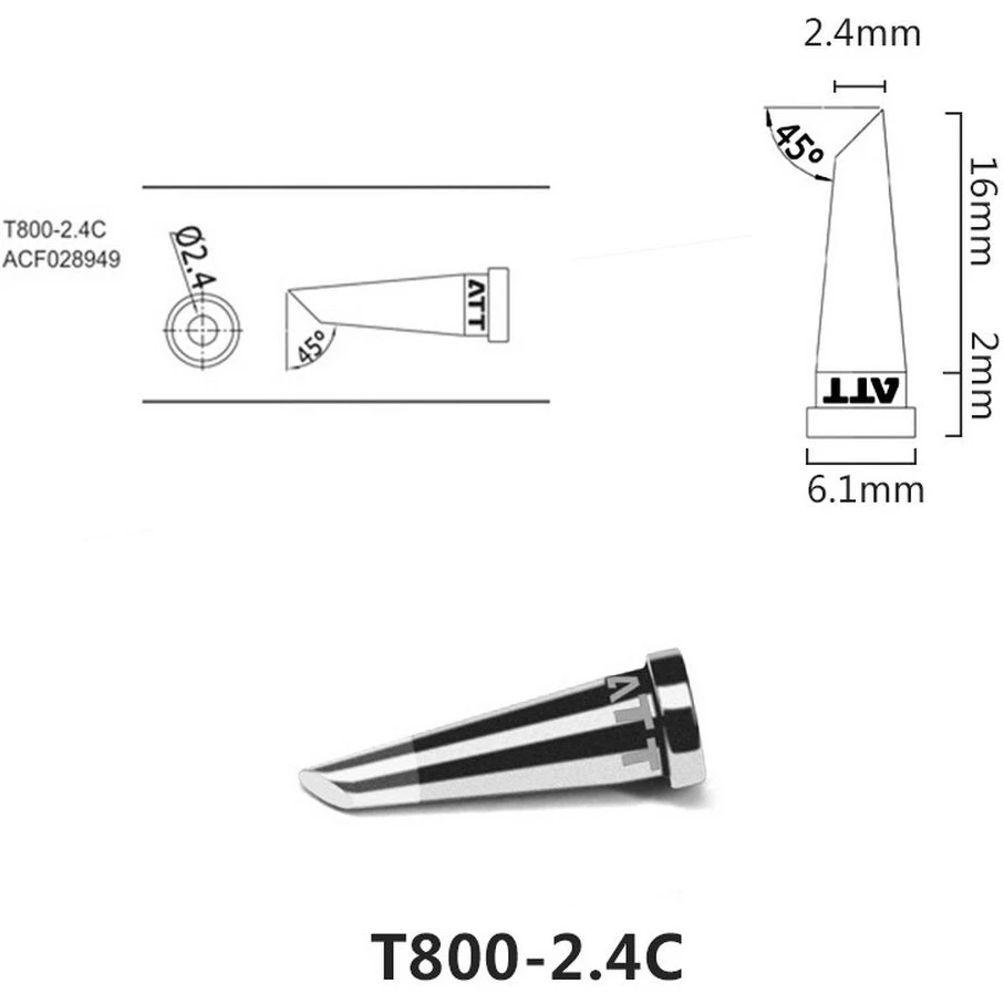 Жало Atten T800-2.4C - ACF028949
