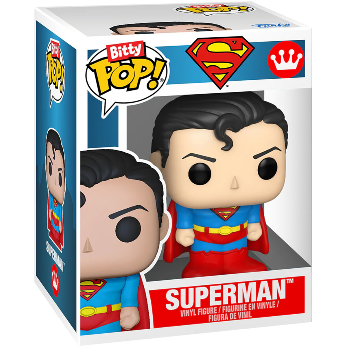 Фигурка Funko Bitty POP! Towns DC Superman and the Fortress of Solitude - 85514 - фото 2