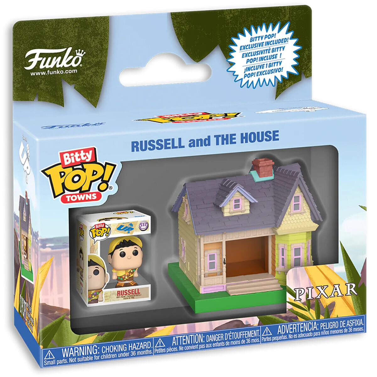 Фигурка Funko Bitty POP! Towns Disney Up Russell and The House - 85515 - фото 3
