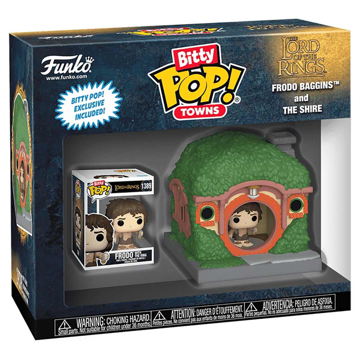 Фигурка Funko Bitty POP! Towns LOTR Frodo Baggins and The Shire - 83685 - фото 3