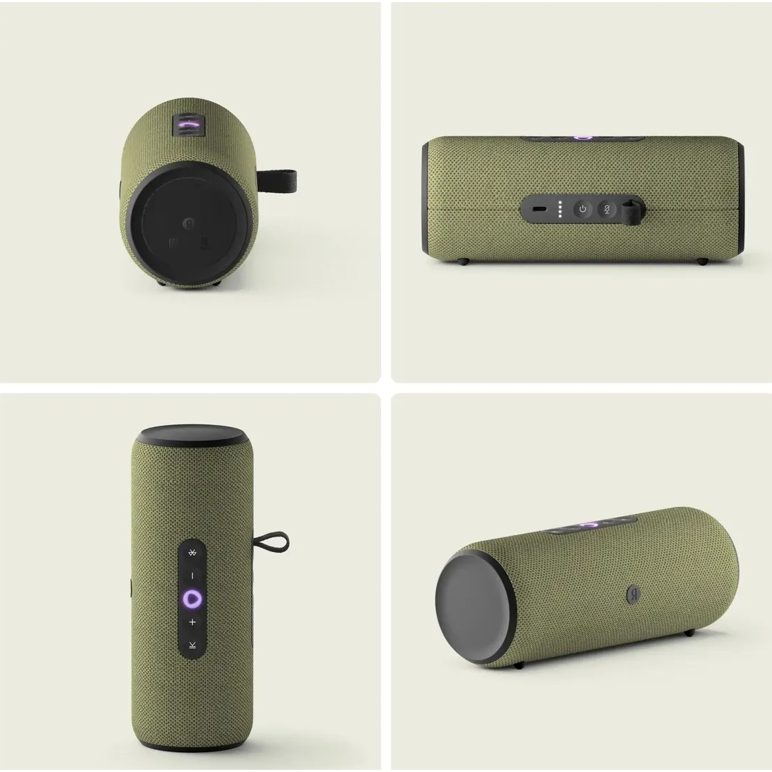 Умная колонка Яндекс Станция Стрит Алиса Зелёный (YNDX-00030GRN) - фото 5