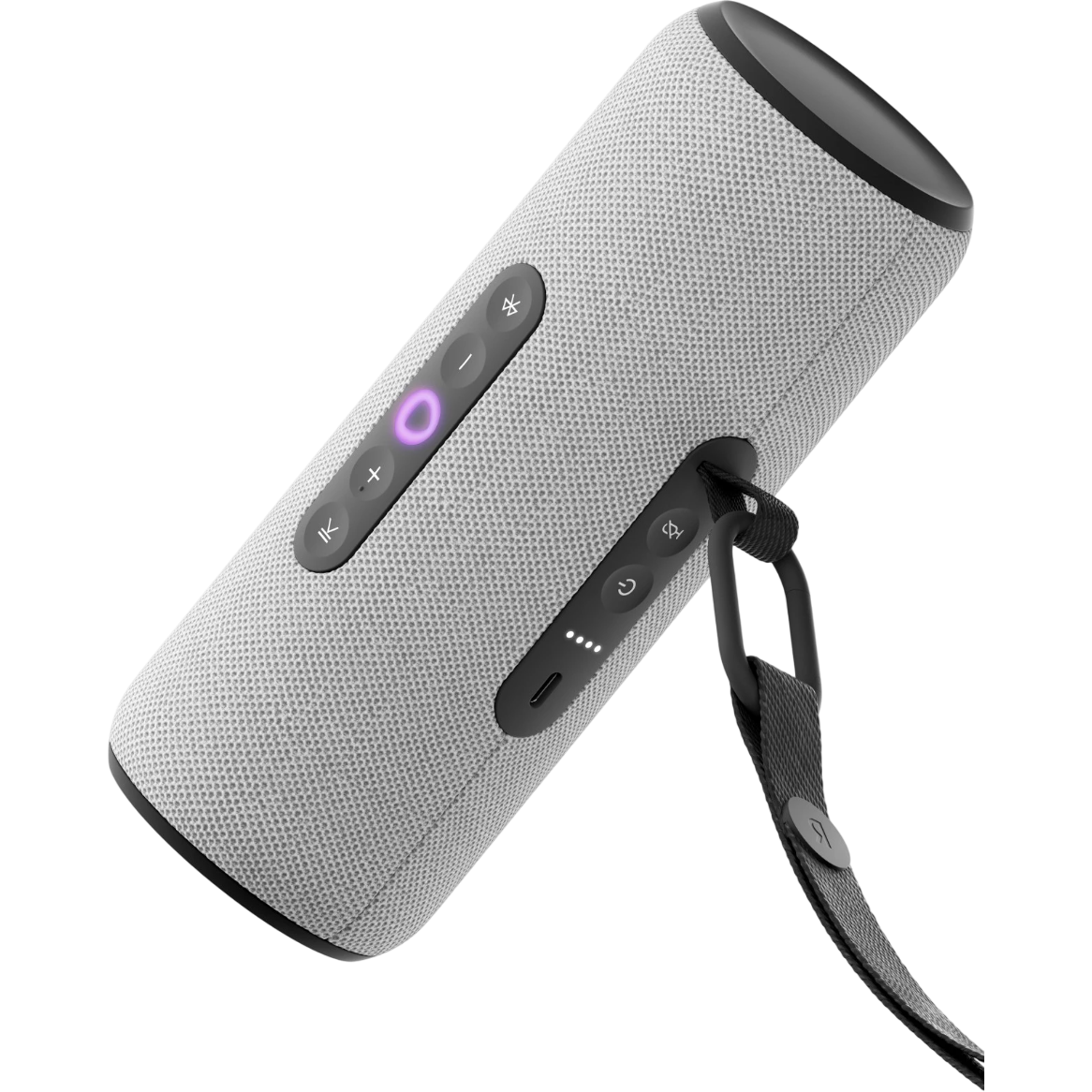 Умная колонка Яндекс Станция Стрит Алиса Серый (YNDX-00030GRY)