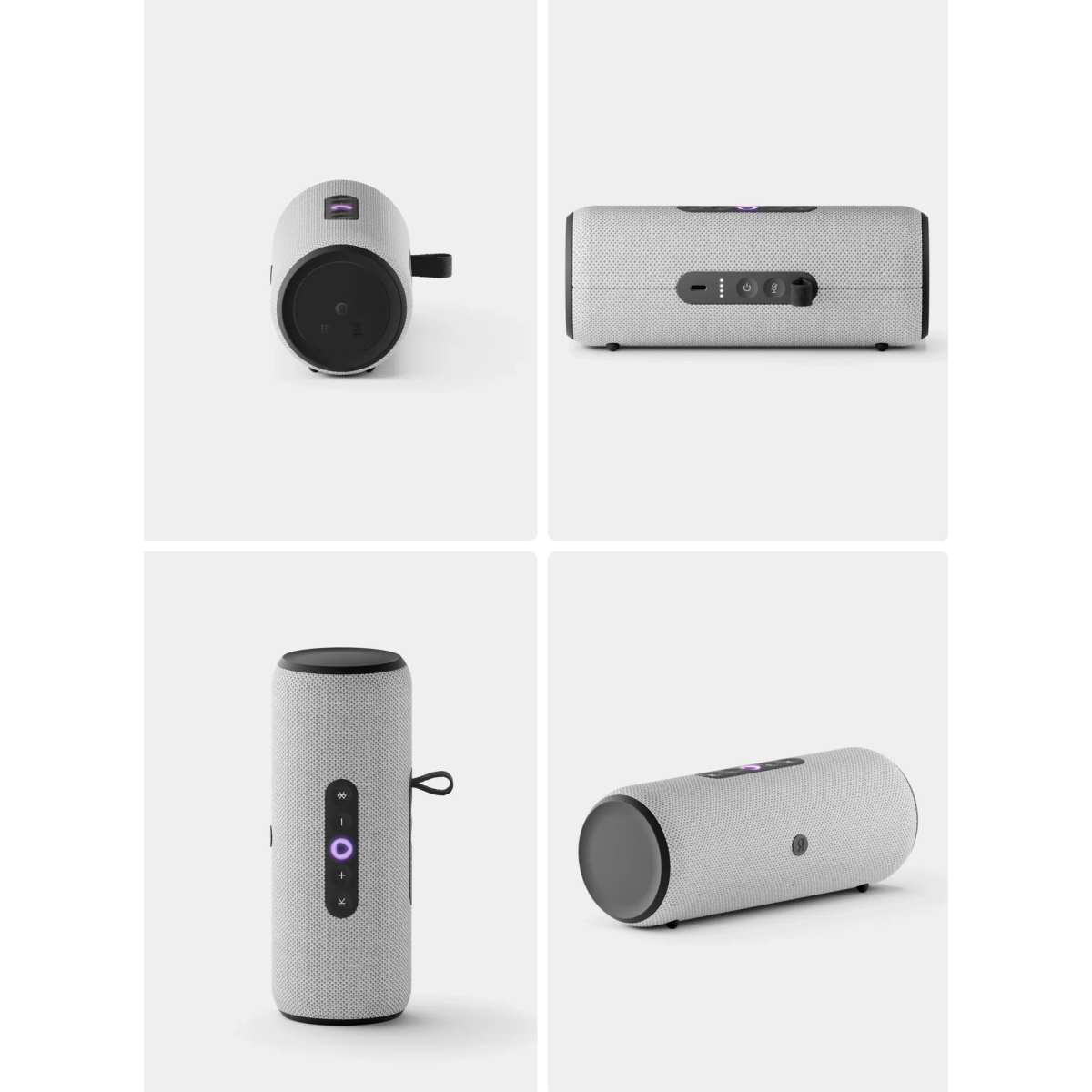 Умная колонка Яндекс Станция Стрит Алиса Серый (YNDX-00030GRY) - фото 4