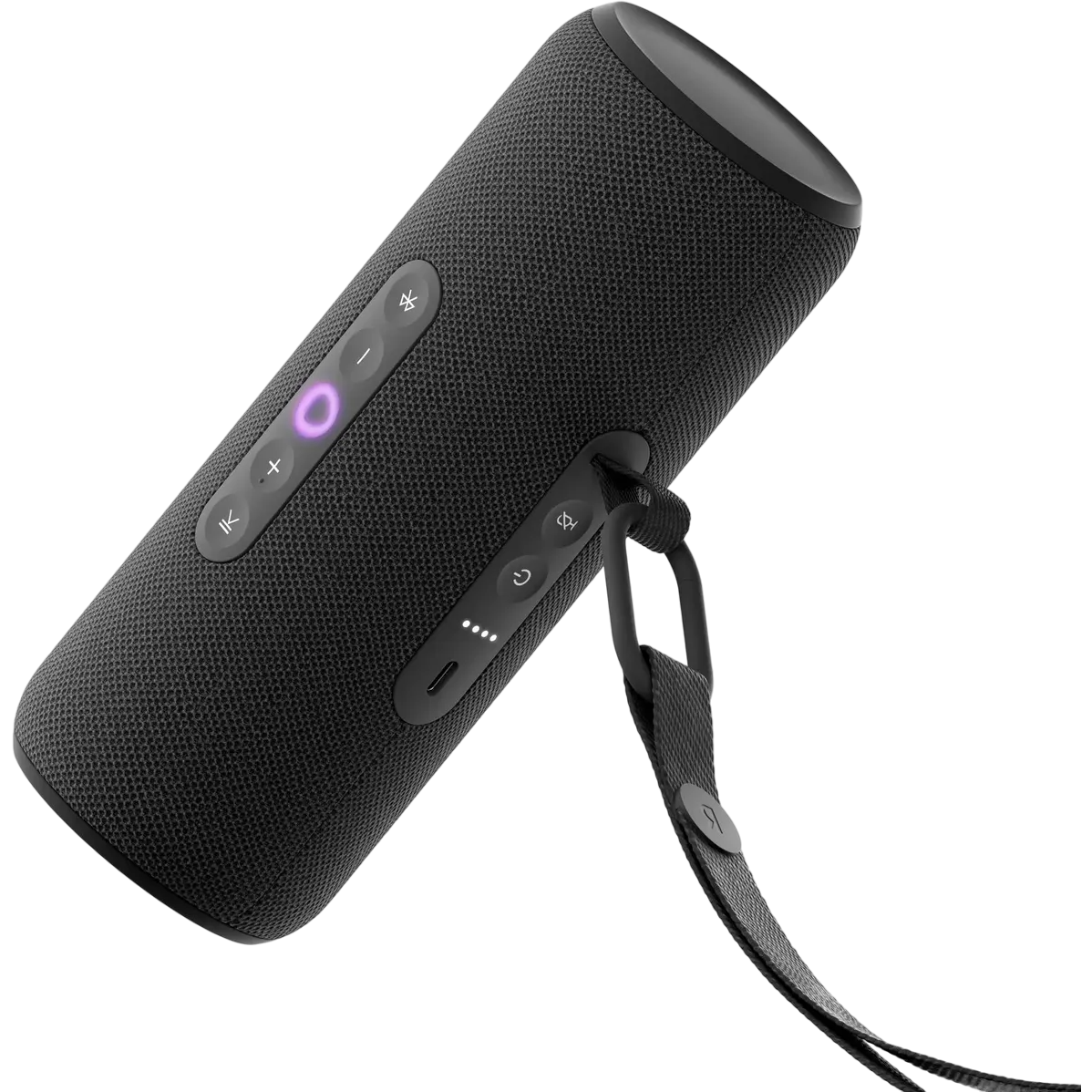 Умная колонка Яндекс Станция Стрит Алиса Чёрный (YNDX-00030BLK)