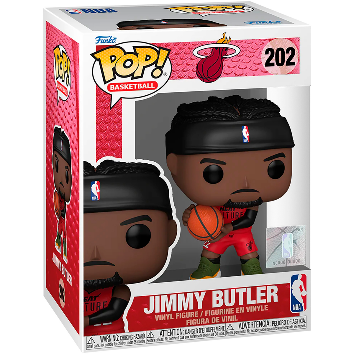 Фигурка Funko POP! NBA Heat Jimmy Butler (City Edition 24-25) - 83845 - фото 2