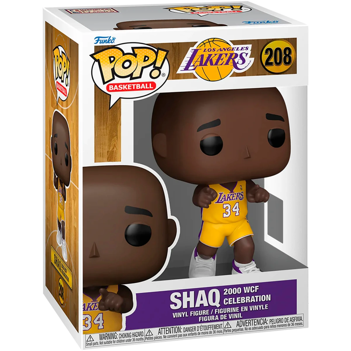 Фигурка Funko POP! NBA Lakers Shaquille O'Neal ('00 WCF Celebration) - 86312 - фото 2