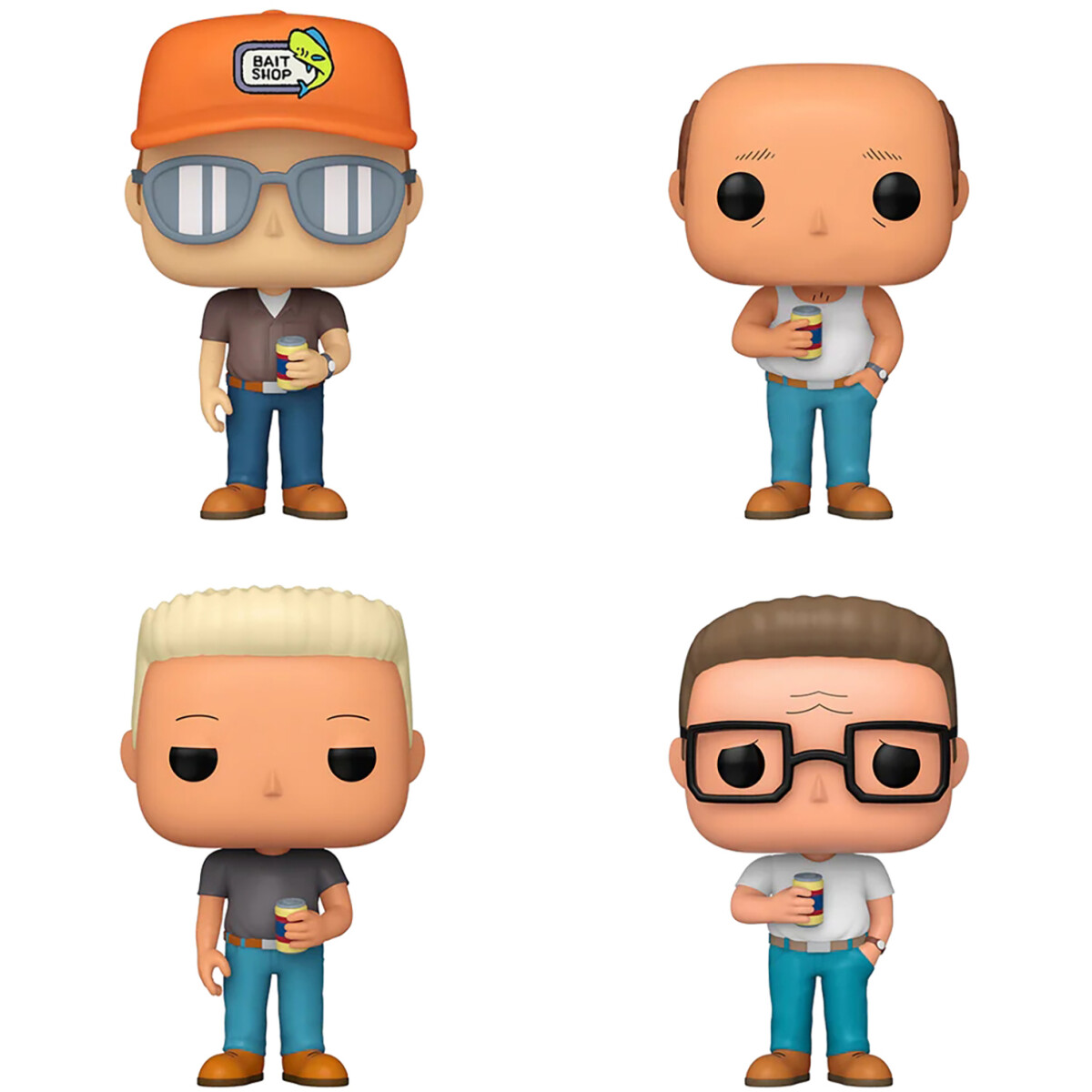 Фигурка Funko POP! TV King of the Hill 4PK (87253)