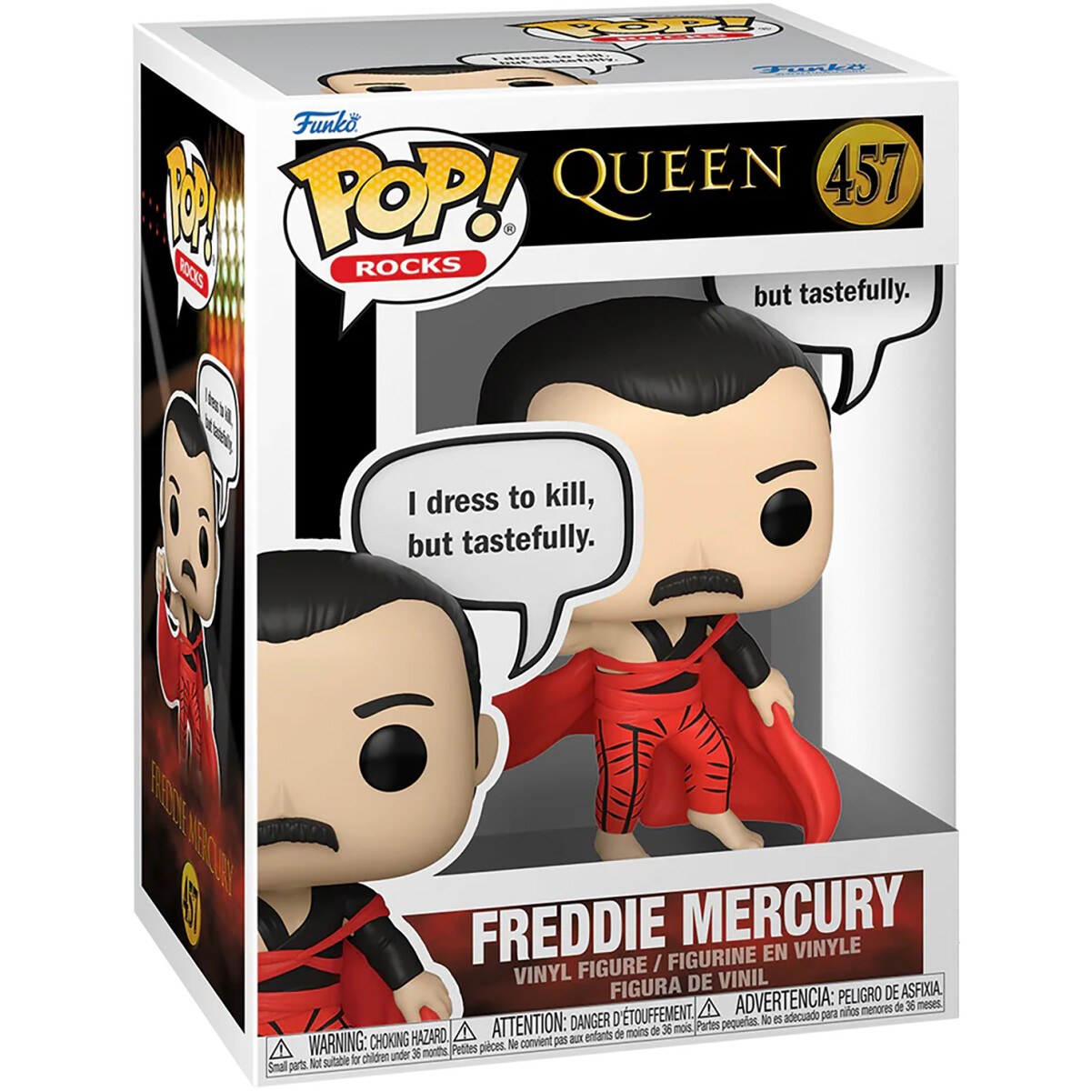 Фигурка Funko POP! Rocks Queen Freddie Mercury (I Dress To Kill, But Tastefully) - 83832 - фото 2