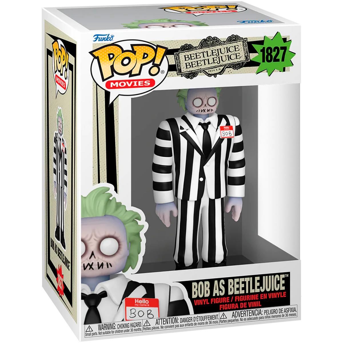 Фигурка Funko POP! Movies Beetlejuice 2 S2 Bob as Beetlejuice - 86685 - фото 2