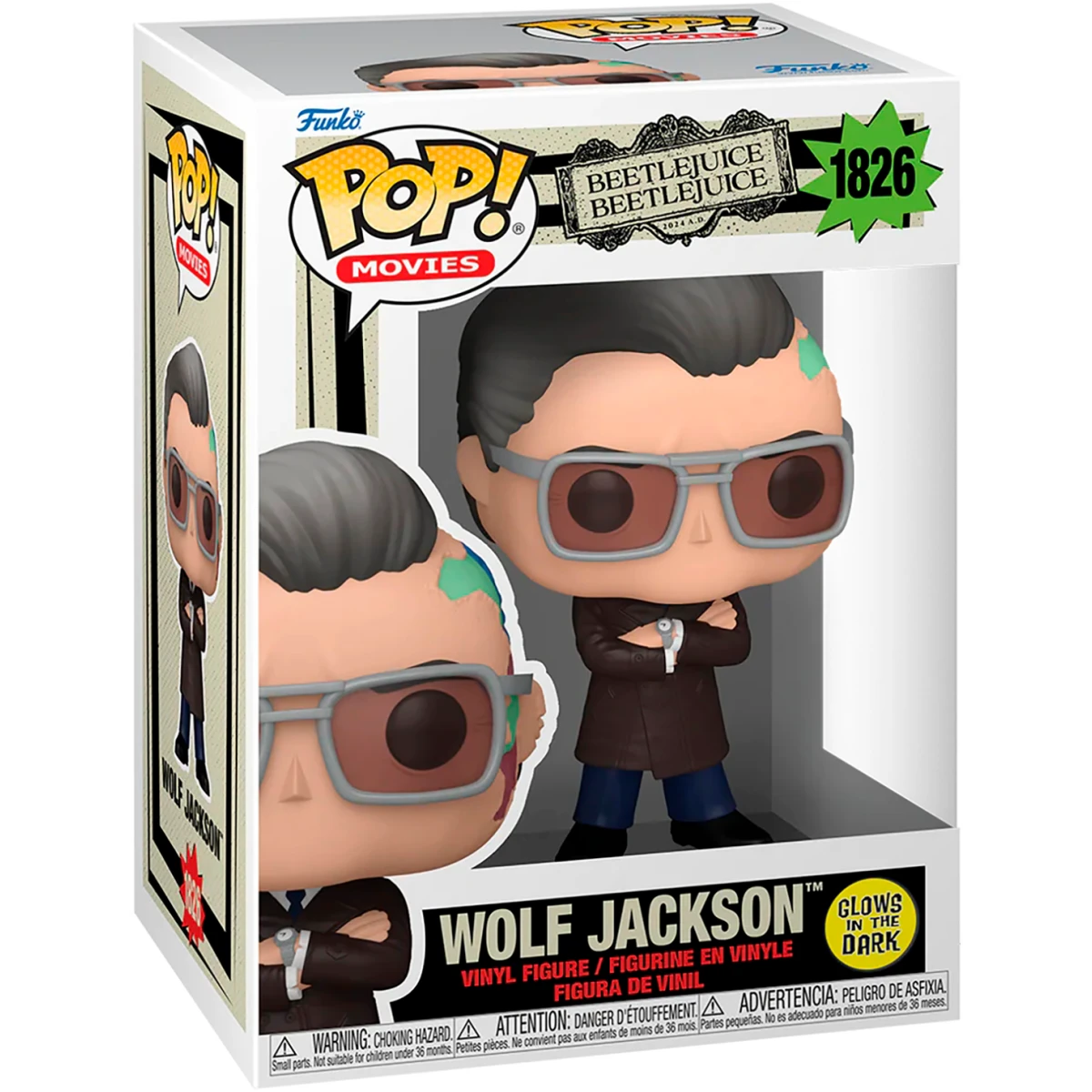 Фигурка Funko POP! Movies Beetlejuice 2 S2 Wolf Jackson - 86684 - фото 2