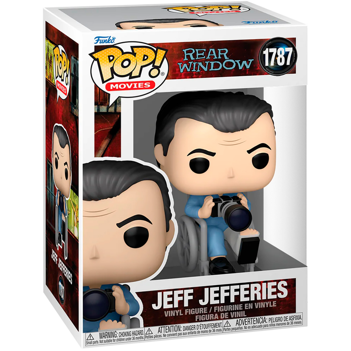 Фигурка Funko POP! Movies Rear Window Jeff Jefferies - 83602 - фото 2