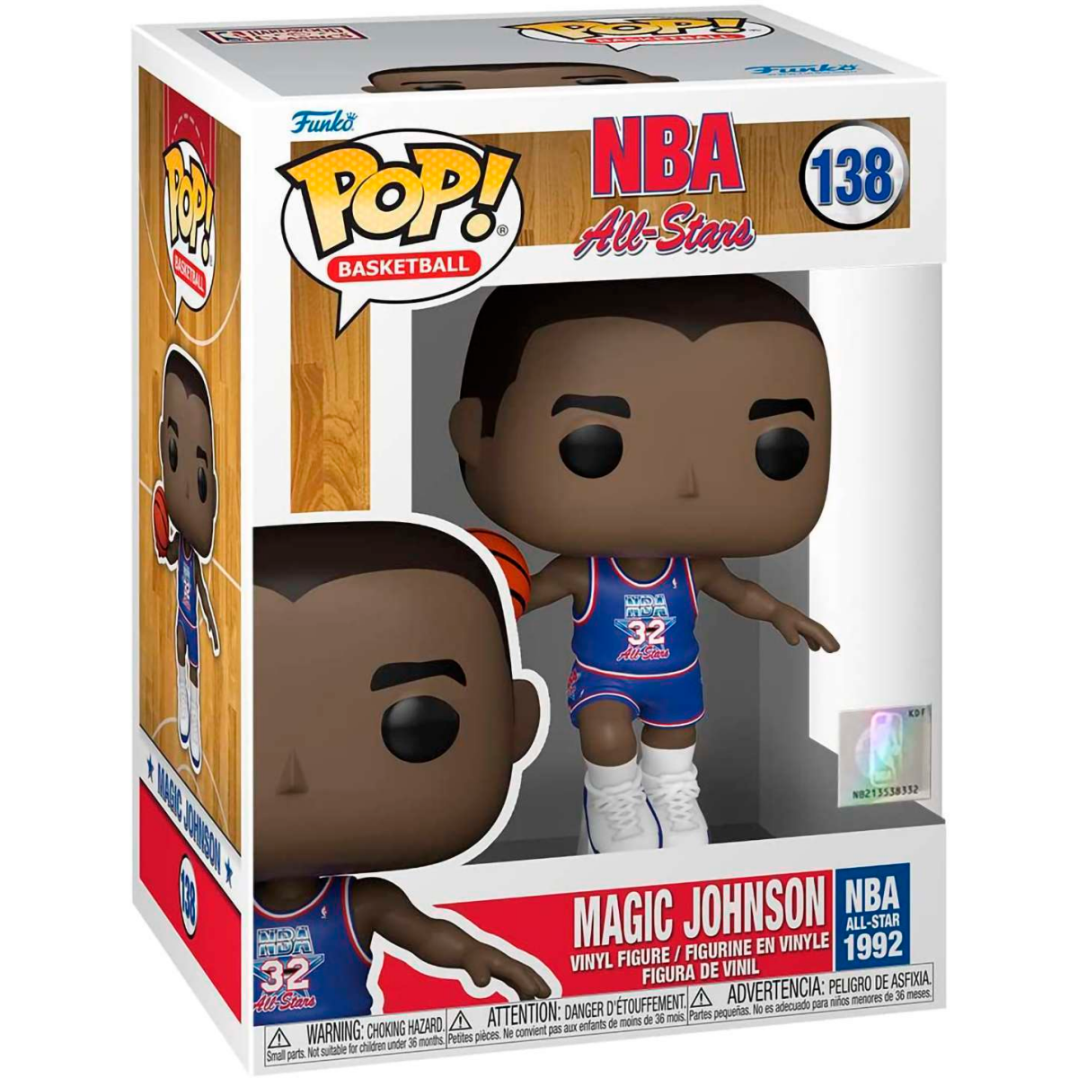 Фигурка Funko POP! NBA All-Stars Magic Johnson - 59373 - фото 2