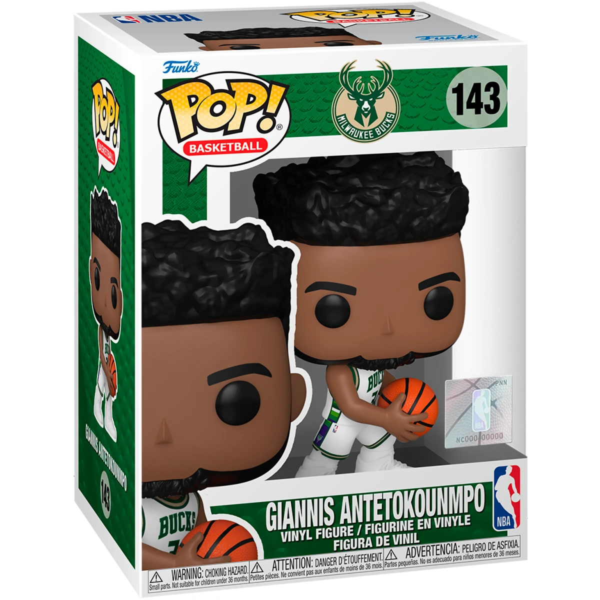 Фигурка Funko POP! NBA Bucks Giannis Antetokounmpo - 64005 - фото 2