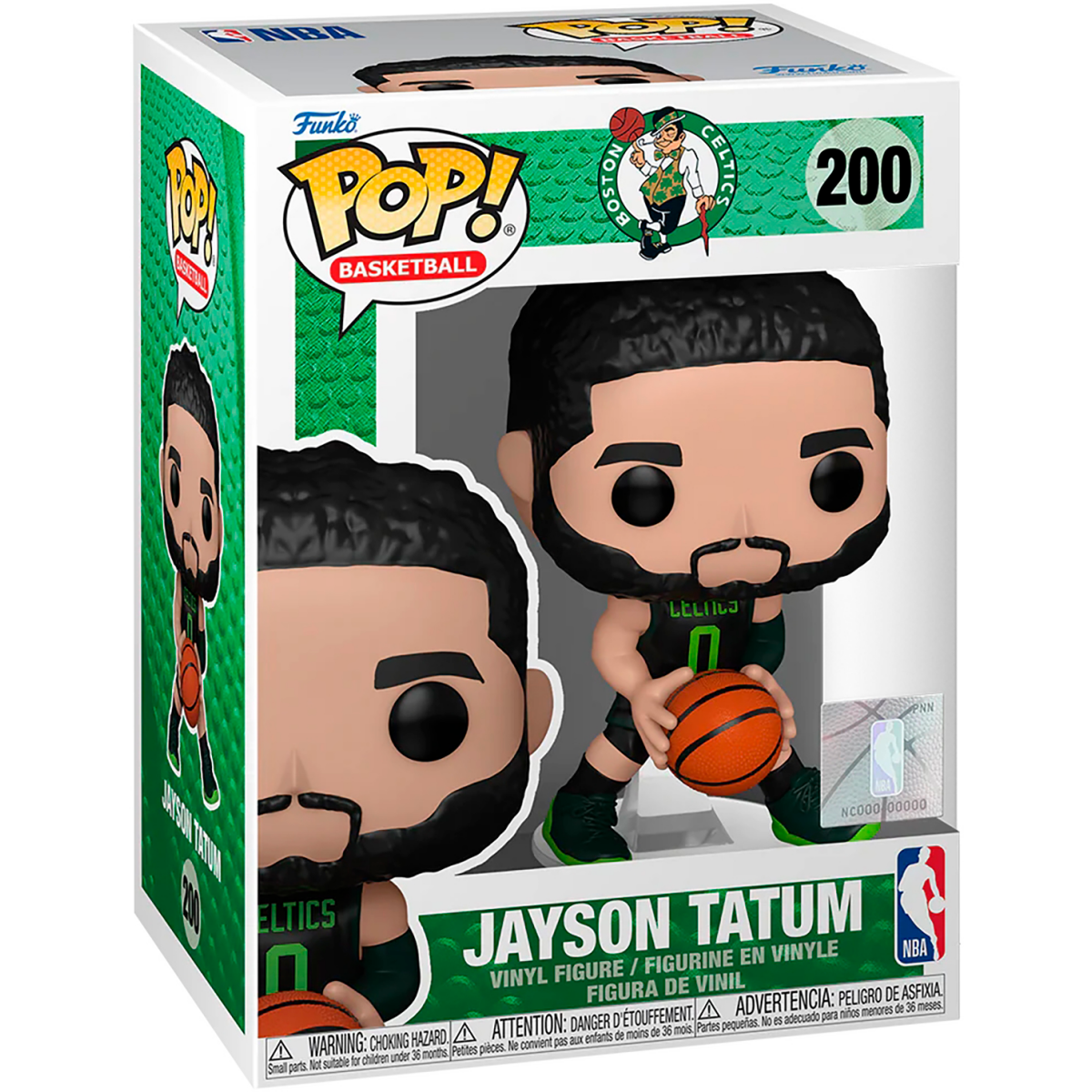 Фигурка Funko POP! NBA Celtics Jayson Tatum (City Edition 24-25) - 83843 - фото 2