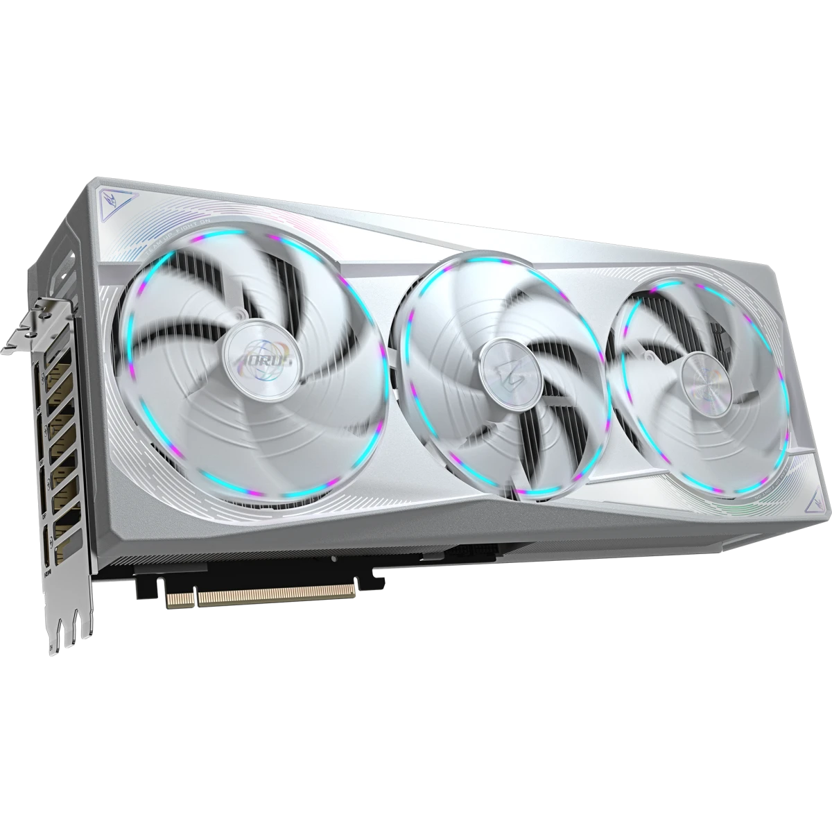 Видеокарта NVIDIA GeForce RTX 5080 Gigabyte AORUS MASTER ICE OC 16Gb (GV-N5080AORUSM ICE-16GD)