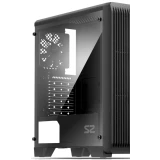 ..... Корпус Zalman S2 Black  царапина на стекле