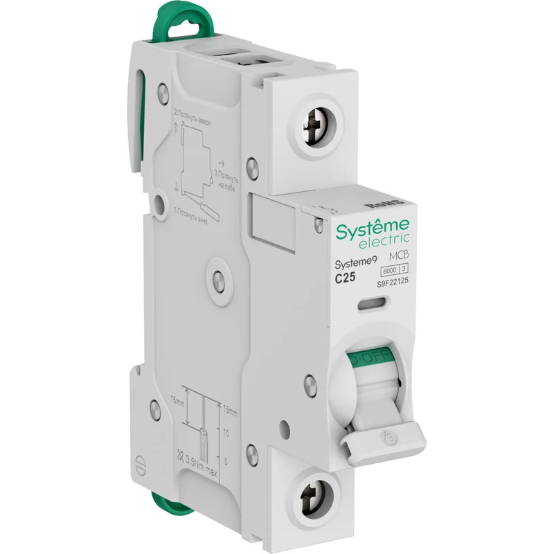 Автоматический выключатель Schneider Electric Systeme9 S9F22125