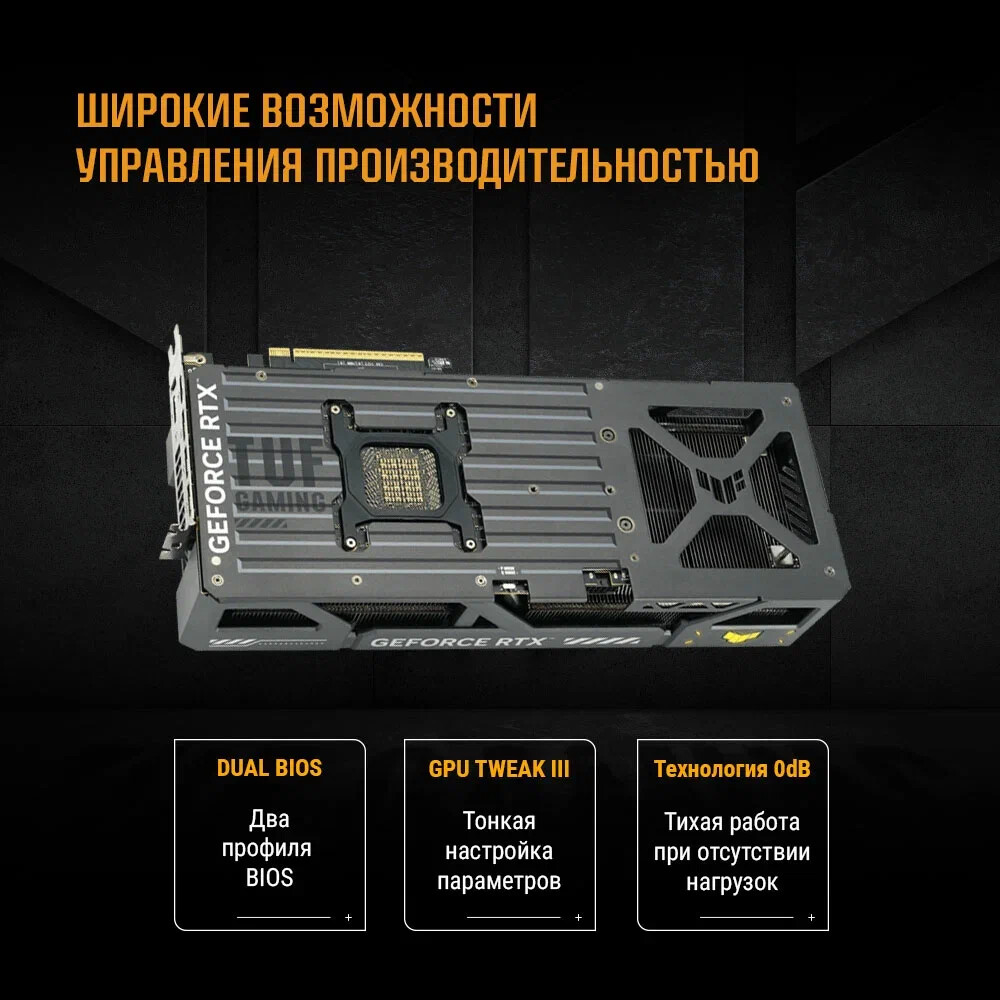 Видеокарта NVIDIA GeForce RTX 5090 ASUS TUF Gaming OC 32Gb (TUF-RTX5090-O32G-GAMING) - фото 18