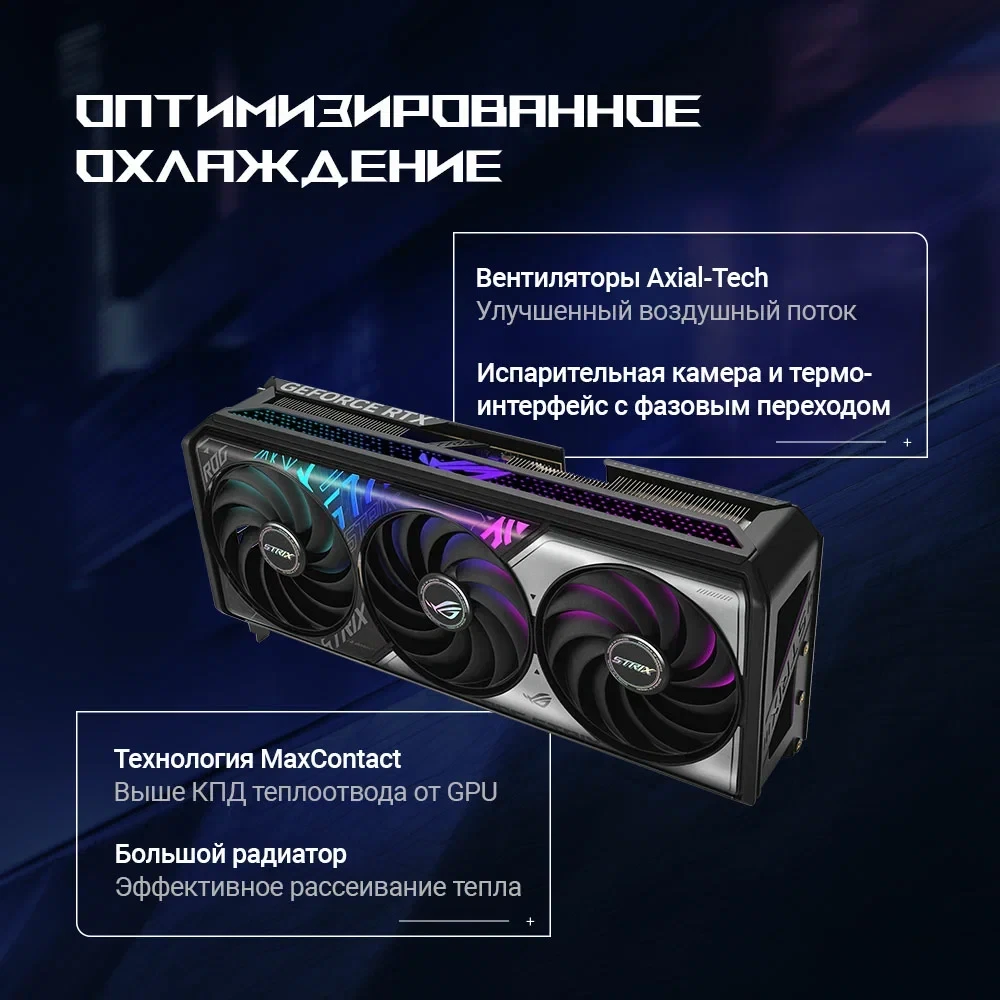 Видеокарта NVIDIA GeForce RTX 5070 Ti ASUS ROG Strix OC 16Gb (ROG-STRIX-RTX5070TI-O16G-GAMING) - фото 17