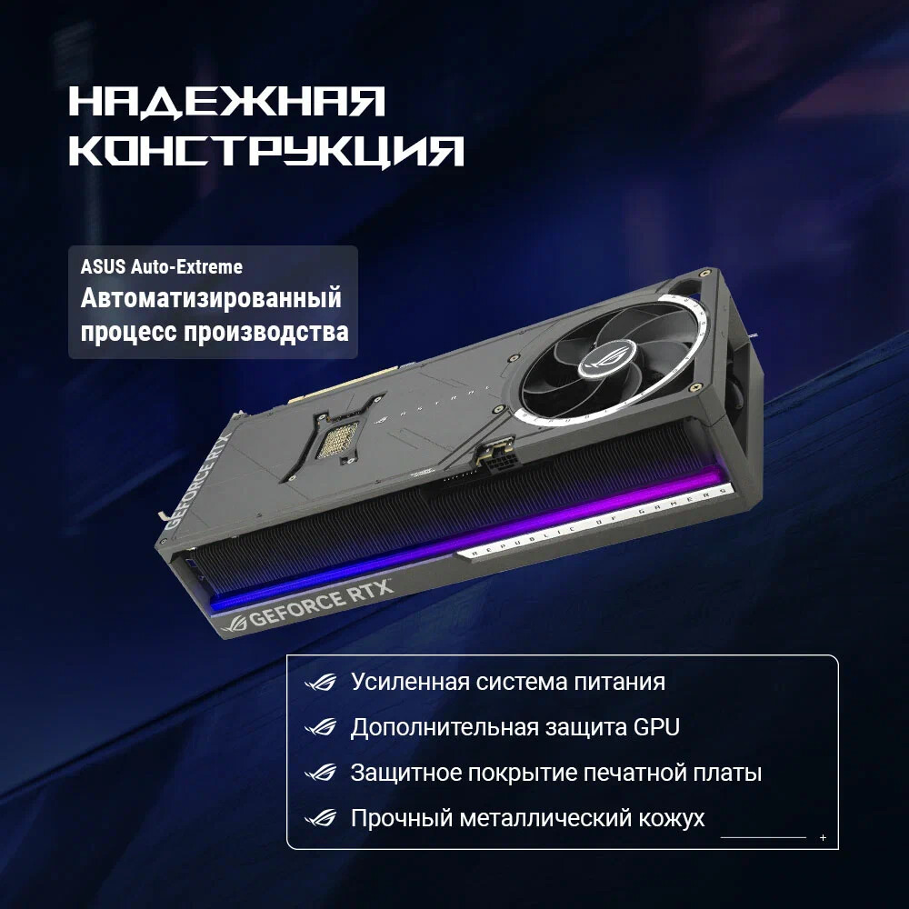 Видеокарта NVIDIA GeForce RTX 5080 ASUS ROG Astral OC 16Gb (ROG-ASTRAL-RTX5080-O16G-GAMING) - фото 24