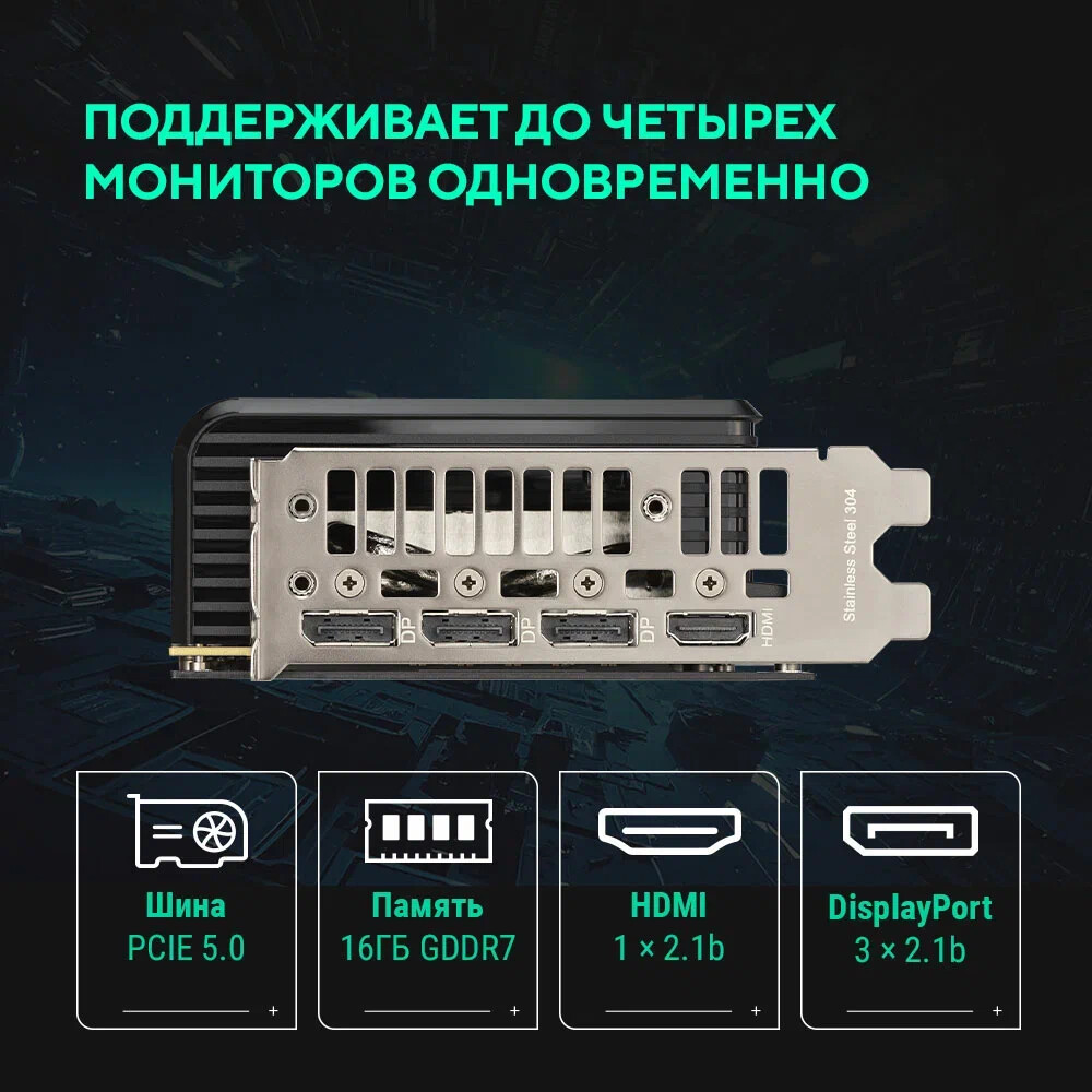 Видеокарта NVIDIA GeForce RTX 5060 Ti ASUS PRIME OC 16Gb (PRIME-RTX5060TI-O16G) - фото 14