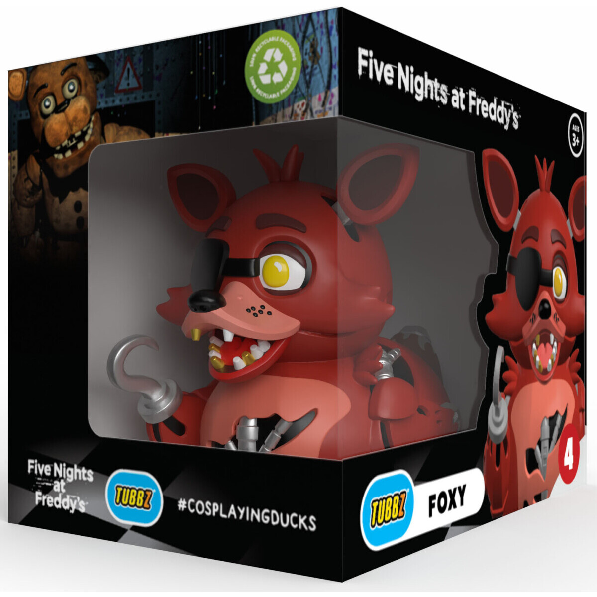 Фигурка Numskull TUBBZ Five Nights At Freddy's: Foxy (Boxed Edition) - NS5444 - фото 6