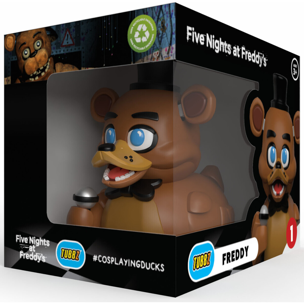 Фигурка Numskull TUBBZ Five Nights At Freddy's: Freddy (Boxed Edition) - NS5442 - фото 6