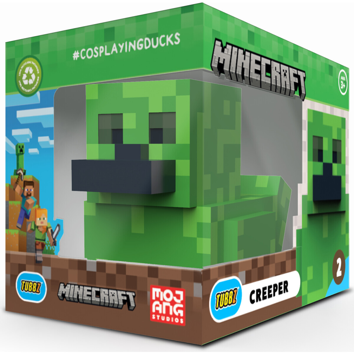 Фигурка Numskull TUBBZ Minecraft: Creeper (Boxed Edition) - NS5440