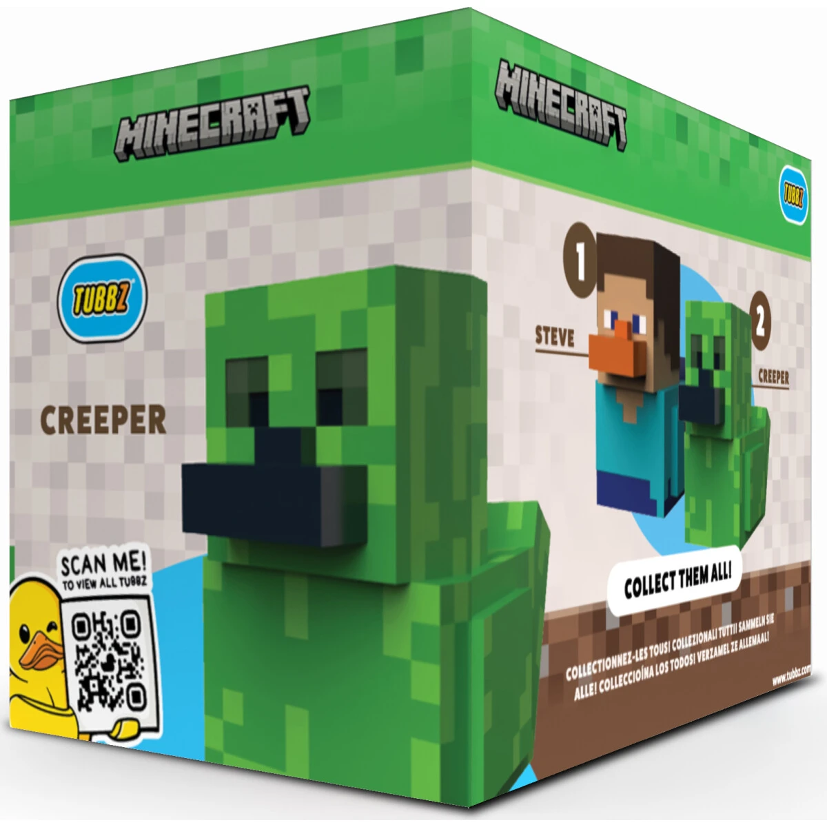 Фигурка Numskull TUBBZ Minecraft: Creeper (Boxed Edition) - NS5440 - фото 2