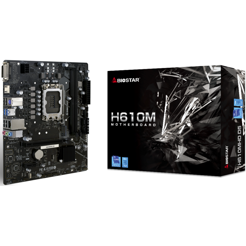Материнская плата Biostar H610MHD D5 - фото 4