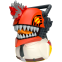 Фигурка-утка Numskull TUBBZ Chainsaw Man: Denji TUBBZ (Mini Edition) - NS5087