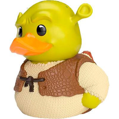 Фигурка-утка Numskull TUBBZ Shrek: Shrek (First Edition) - NS5402