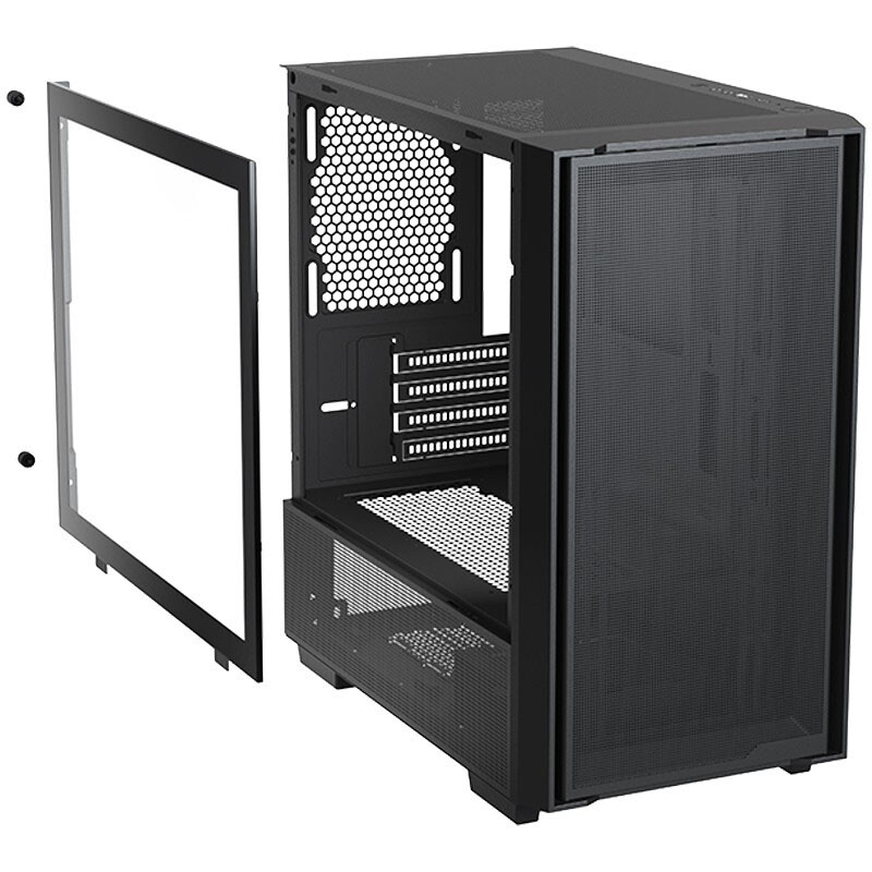 Корпус XASTRA A400M 3FRGB Black - A400M-2FC14F-1FC12F - фото 7