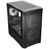 Корпус XASTRA A400M 3ARGB-C6 Black (A400M-2FC14A-1FC12A-C6)