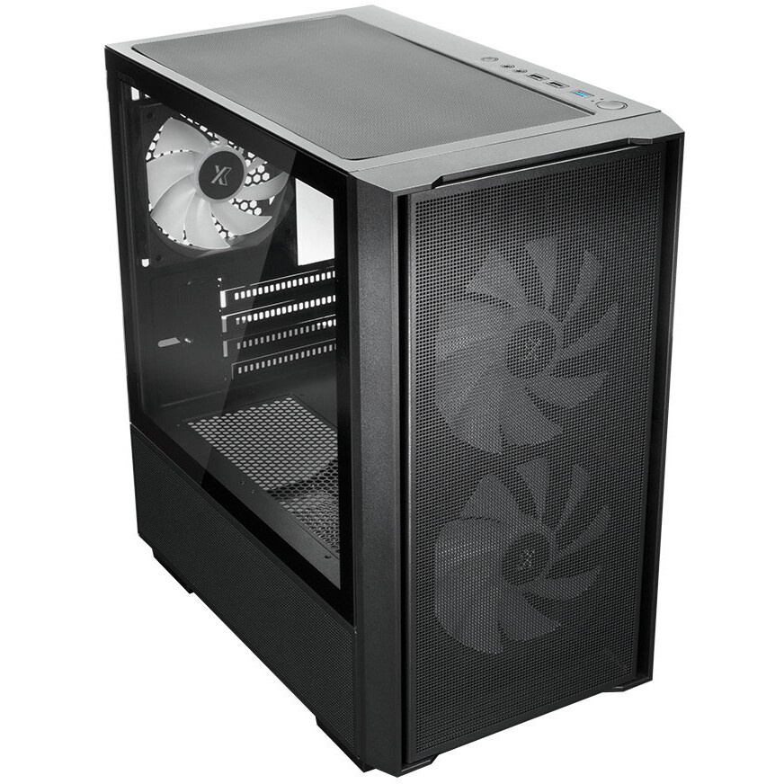 Корпус XASTRA A400M 3ARGB-C6 Black - A400M-2FC14A-1FC12A-C6 - фото 7
