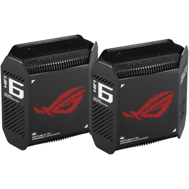 Mesh система ASUS ROG Rapture GT6 Black (2 шт.) - GT6(B-2-PK) - фото 4