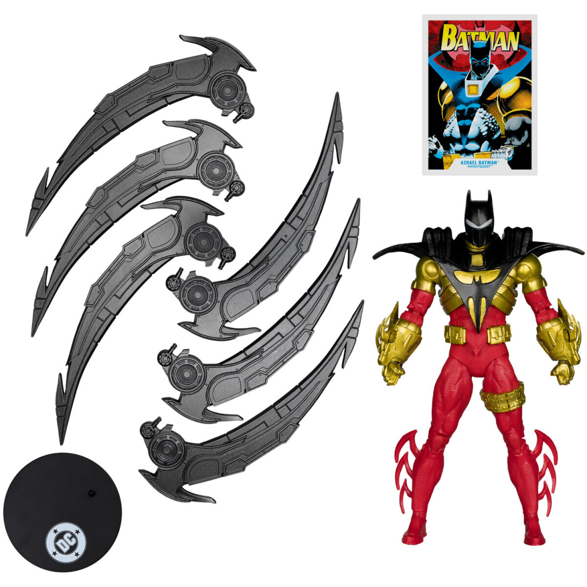 Фигурка McFarlane Toys DC Multiverse Azrael Batman (Knightquest) - 0787926174274 - фото 4