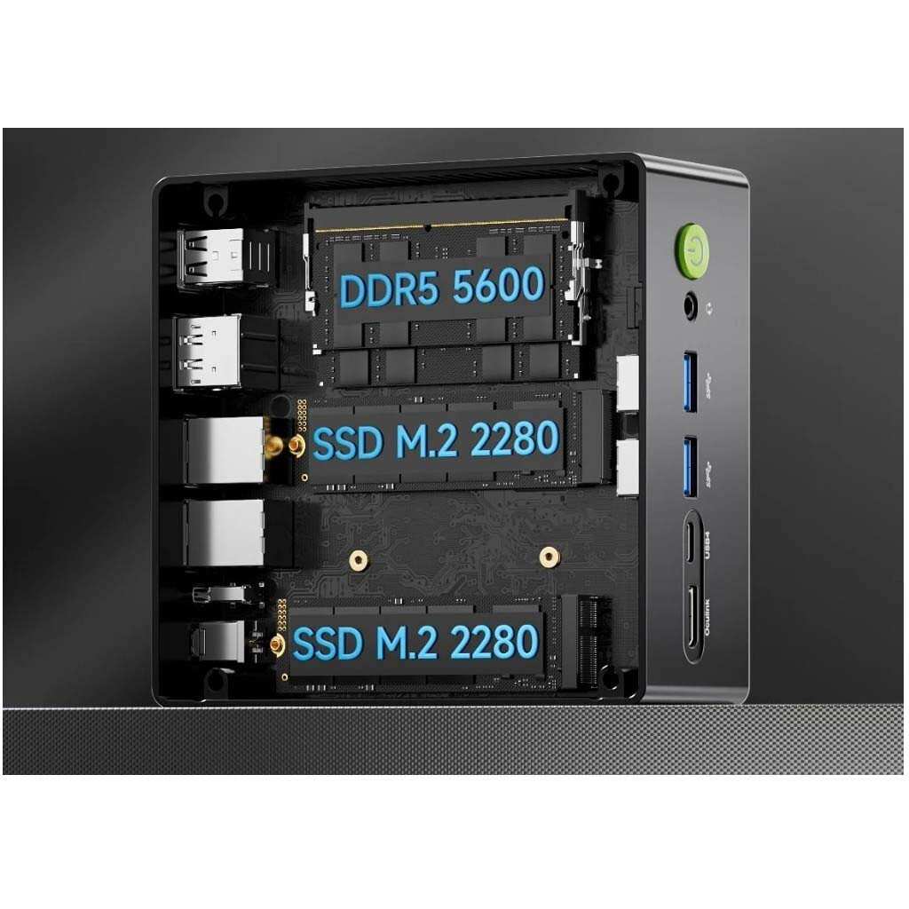 Мини ПК GMKtec NucBox K11 (8945HS/32GB+1TB/Win11P) - K11/8945HS/32GB+1TB/Win11P - фото 4